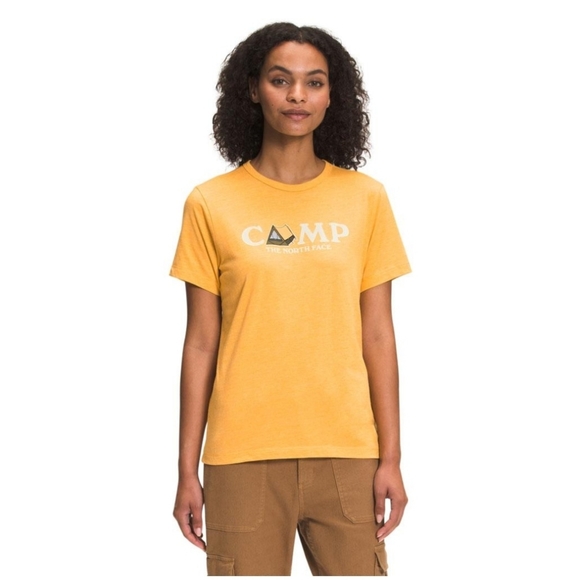 The North Face Yellow Camp T-shirt Size XXL Gorpcore - Picture 2 of 9